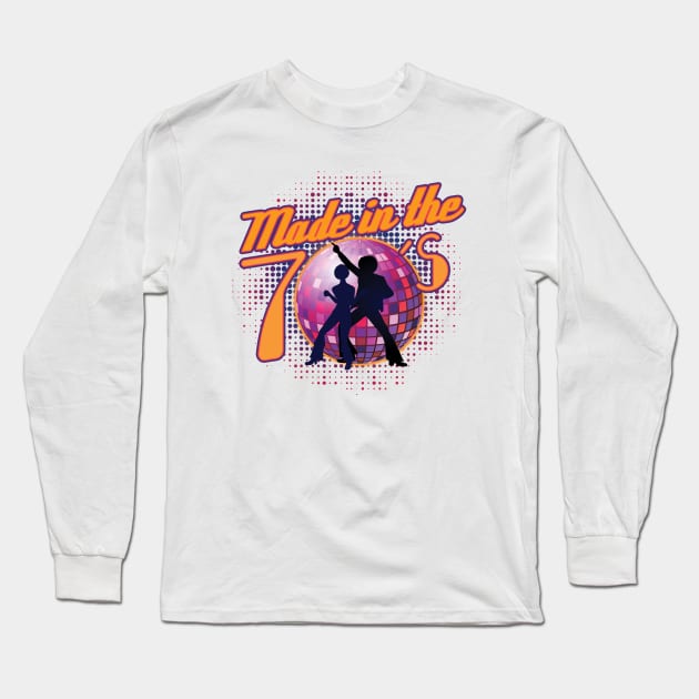 'Made In The 70s Retro' Awesome 70s Vintage Long Sleeve T-Shirt by ourwackyhome